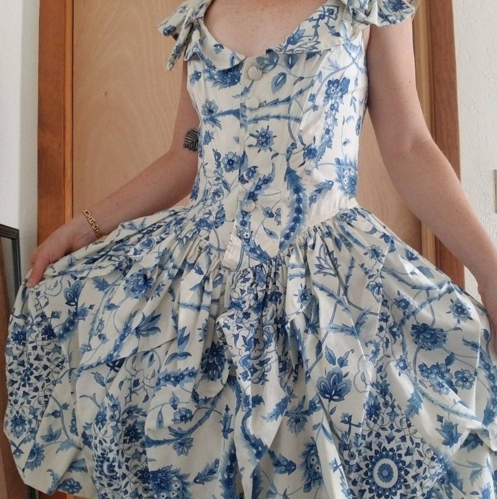 Vintage Karen Alexander Floral print dress